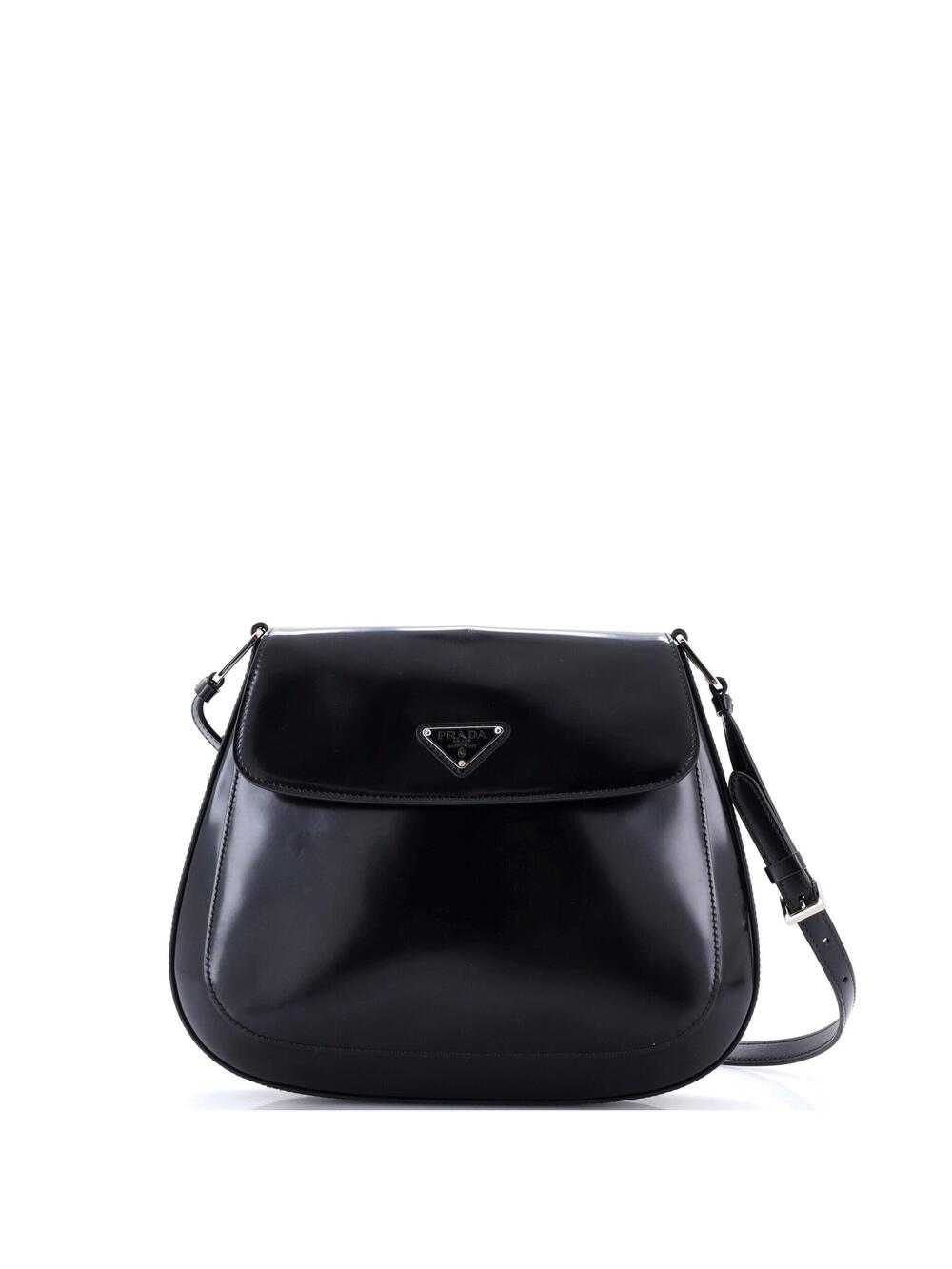 Prada Cleo Flap Shoulder Bag Spazzolato #365348P15B